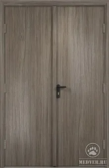 Дверь в тамбур двустворчатая-91