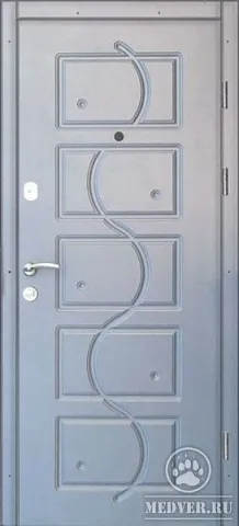 Современная дверь в квартиру-68