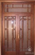 Дверь в тамбур двустворчатая-82