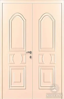 Дверь в тамбур двустворчатая-99